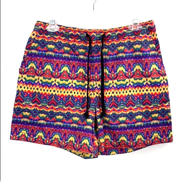 ASOS Other - Asos Bright Multicolor Pattern Casual Shorts